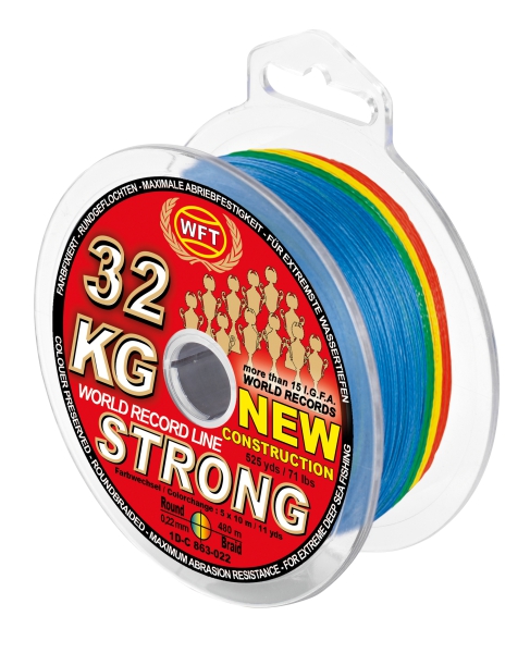 32 KG 0,22 - WFT STRONG EXACT 480m - Farbe Moosgrün